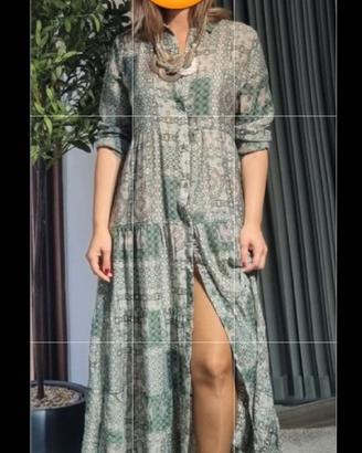 abito Morghy Art tg L Nuovo Boho Chic 