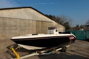 Open brube capo nord con fuoribordo mercury