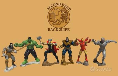 Lotto completo Avengers Marvel Kinder 2026