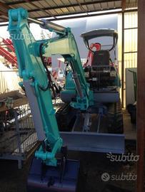 Escavatore Kobelco 25 Q con pinza