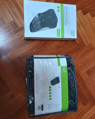 Cooertura pioggia e scaldotto baby jogger