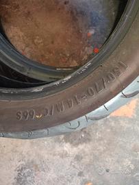 pneumatici per scooter anteriore e posteriore 