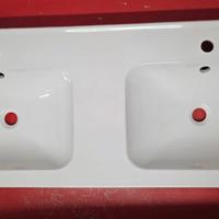 Lavabo doppio SCHEGGIATO