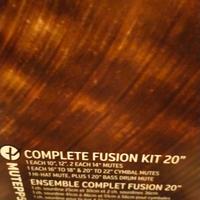 COMPLETE FUSION DRUM MUTES 20"