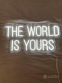 Led “The World Is Yours”