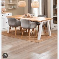 Tavolo Jysk Skagen leaf oak