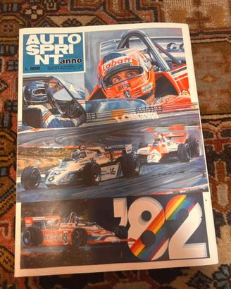 Libro AutoSprint 1982 annata completa