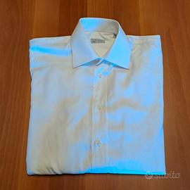 Camicia uomo bianca cotone 39cm 15"1/2 OVS Busines
