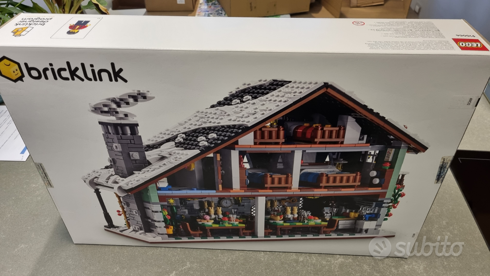 Lego Bricklink Winter Chalet (冬の山小屋)-