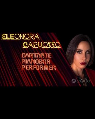 Cantante PianoBar HOTEL,RESORT DISPONIBILE SUBITO