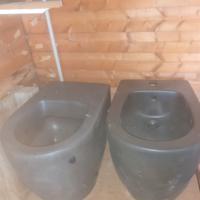 Sanitari filo muro nero opaco