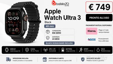 Apple Watch Ultra 3 Black Band Ocean Black