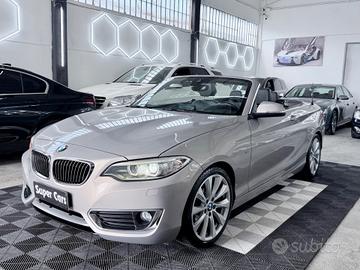 BMW 218d 150CV Cabrio Luxury EURO6 NEOPATENTATI