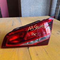 Fanale Post Dx Interno x Audi A3 Sportback 2018