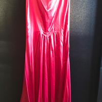 Gonna seta Roberto Cavalli 44 rosa fuxia