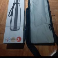 Borraccia termos Ernesto termica più custodia gel 