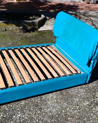 Letto  Contenitore Singolo XL Imbottito