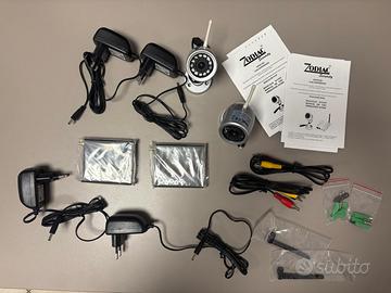 TELECAMERE WIRELESS CASA ZODIAC 812D/812F NUOVE
