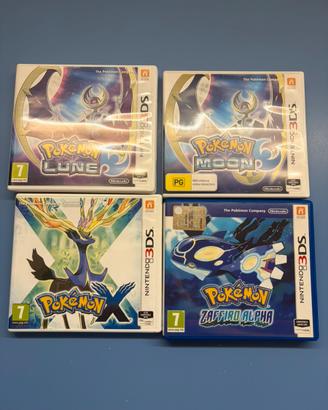 Lotto giochi pokemon