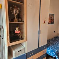 cameretta letto singolo completa 