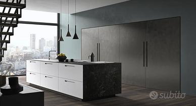 COME DISEGNO Cucina isola L. 2290mm + 3100mm