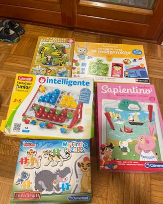Giochi educativi misti età 3-6 anni