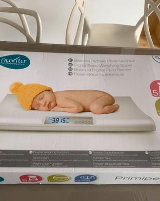 Bilancia digitale pesa bambini “Nuvita Primi pesi”