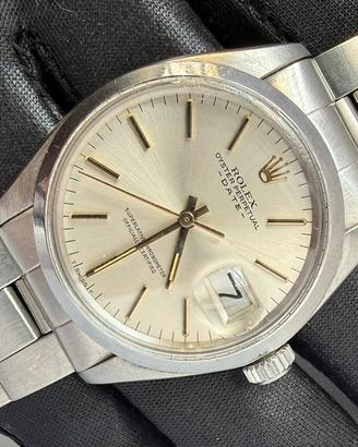 Rolex Date Acciao Dial 🍾🥂 indici e sfere or