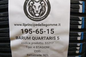 2 GOMME 195 65 15 BARUM A55217