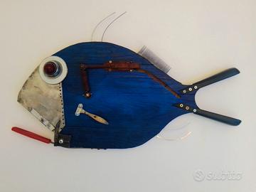 Pesce decorativo da parete "Iron mask"