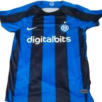 Maglia Inter 2022/2023 blu nera taglia M stile Nik
