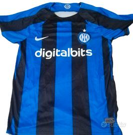 Maglia Inter 2022/2023 blu nera taglia M stile Nik