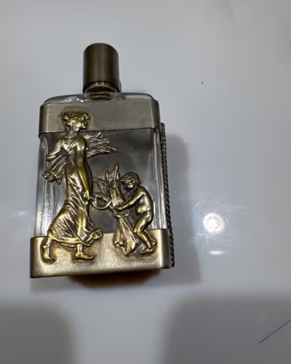 Set da Toeletta Antico Art Nouveau in Argento