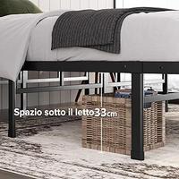 Struttura letto matrimoniale e singolo