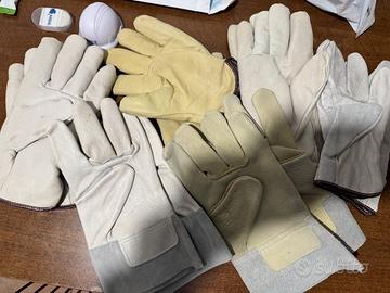 Guanti da lavoro in pelle anche imbottiti misura 4