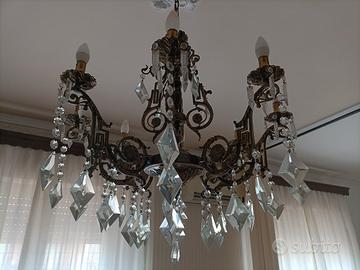 n. 2 lampadari stile classico 