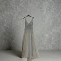 Abito lungo elegante da cerimonia