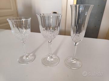 Bicchieri di cristallo 