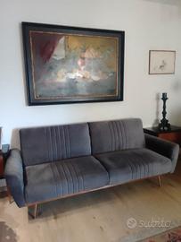 divano in velluto 