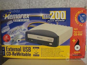 Masterizzatore Esterno Memorex BBQ 200 J.B.USB