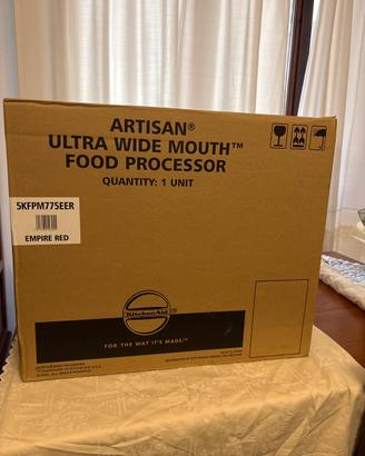 KitchenAid Artisan ROSSO NUOVO Scatola Sigillata