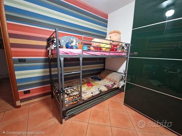 LETTO A CASTELLO IKEA MOD. SVARTA