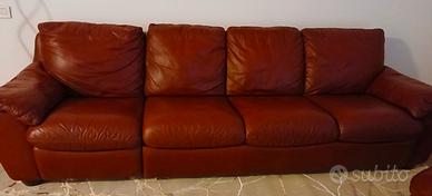 Divano in pelle
