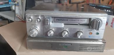 piastra pioneer e gm4 vintage car