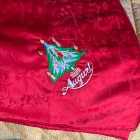 Tovaglia rossa di natale