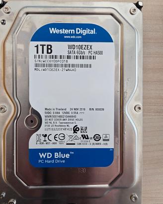 Hard Disk WD Blue 1TB 
