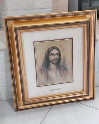 Quadro Giuseppe Tarantino -"Cristo" (1985)