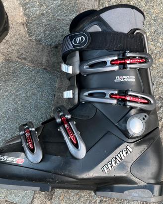 Set completo da sci (sci, scarponi, racchette)