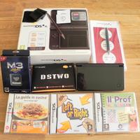 Nintendo DSi XL + DSTWO + M3i Zero + giochi e acs