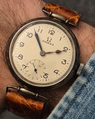 Raro omega transitional Argento 900 anni 20